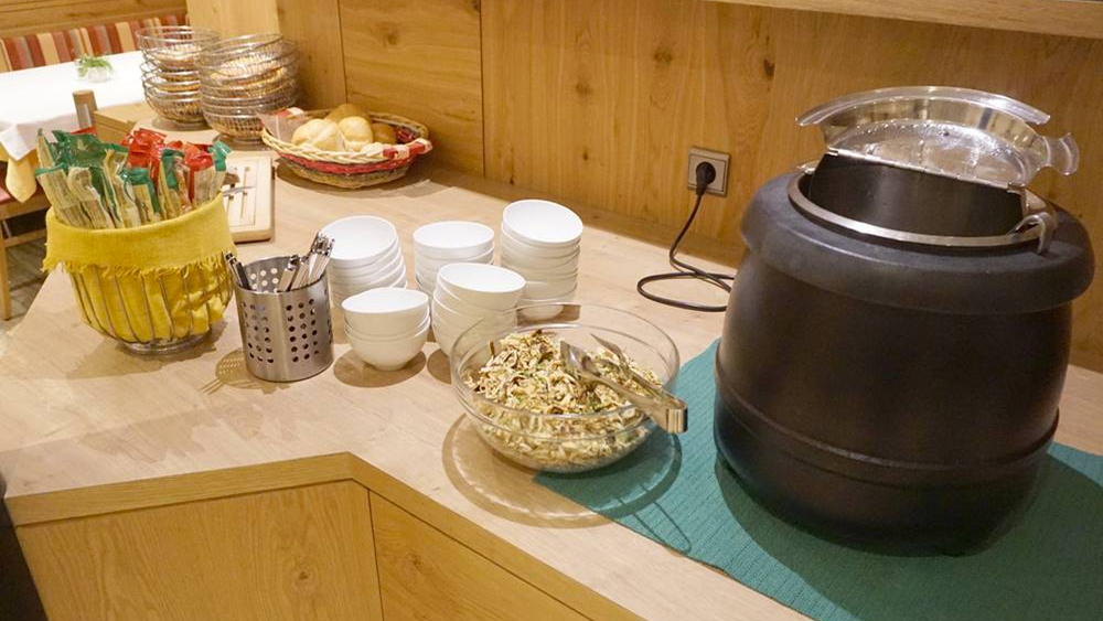 Suppenbar im Hotel Schölzhorn