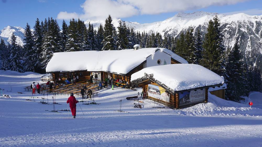 Waldhütte im Skigebiet Ratschings-Jaufen