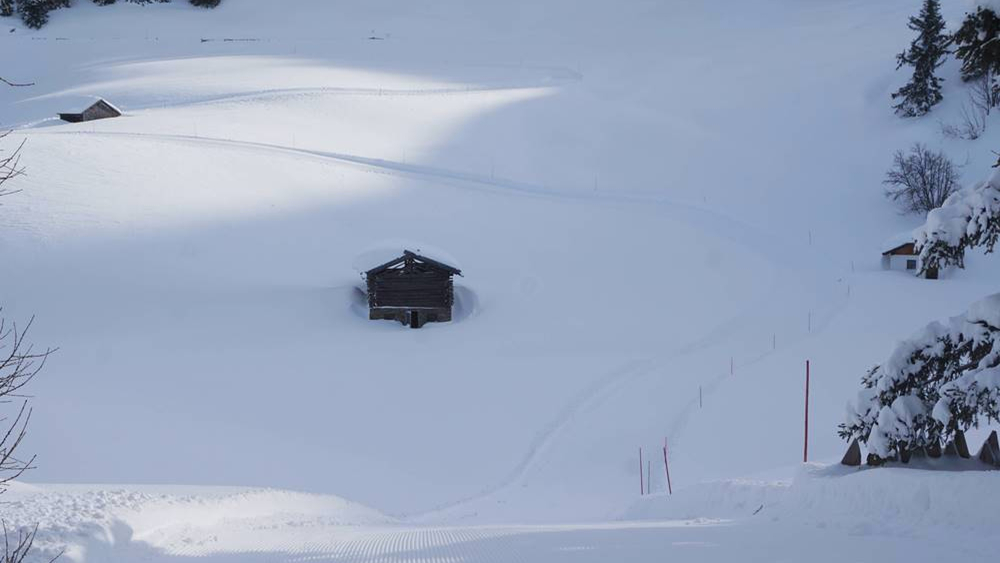 Blick auf den Panoramawanderweg in Ratschings-Jaufen