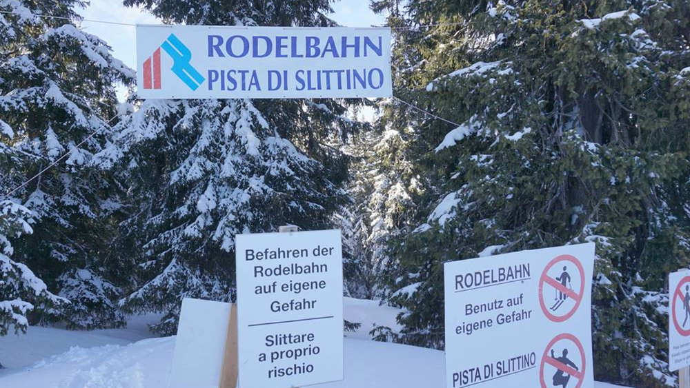 Rodelbahn Ratschings-Jaufen