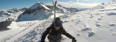 Unterwegs im Skigebiet Obertauern