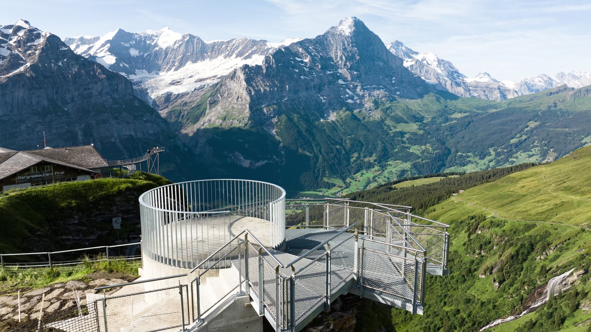  Neu in Grindelwald: die Aussichtsplattform First View 