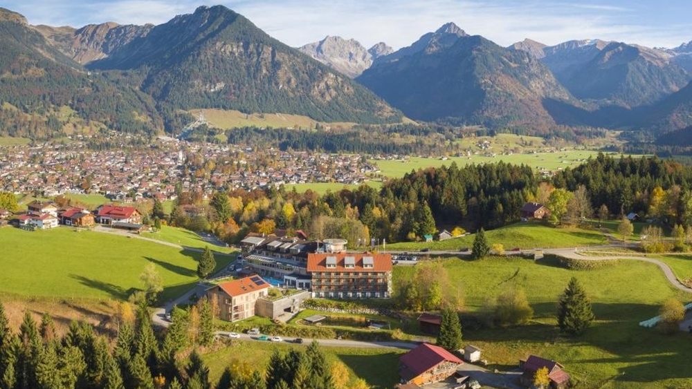 Blick auf Oberstdorf
