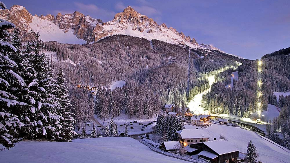 Nachtpiste in Obereggen