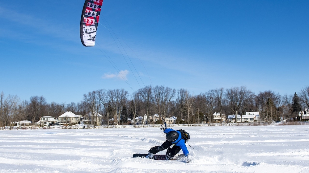 Snowkiting