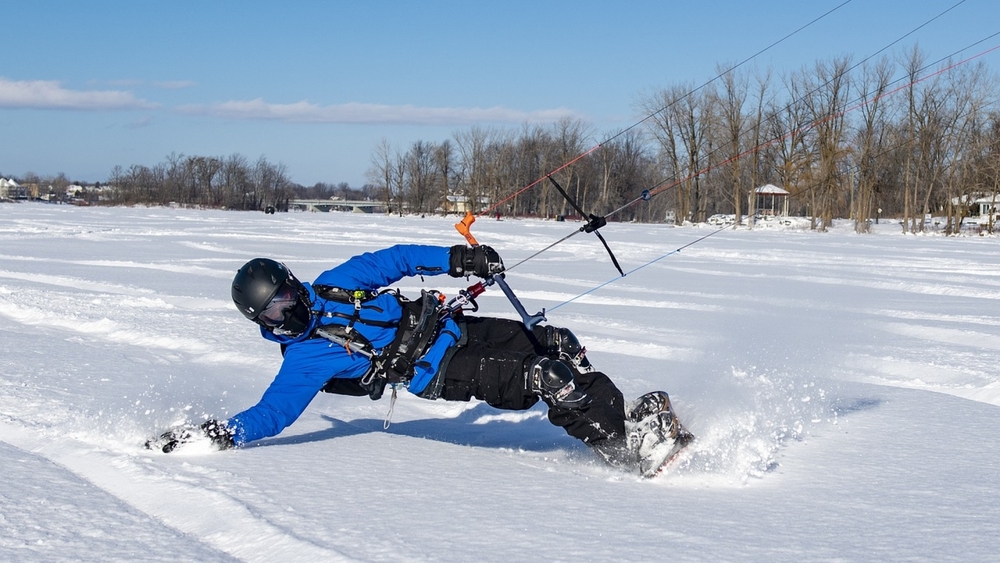 Snowkiting