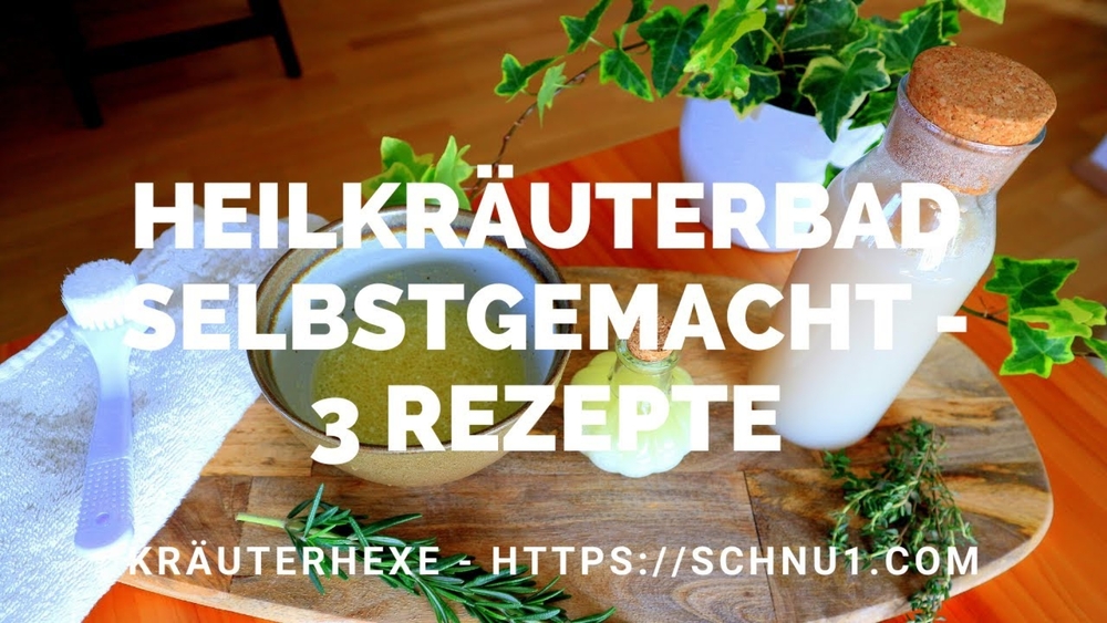 HEILKRÄUTERBAD SELBSTGEMACHT | 3 Rezepte | Erkältungsbad, Entspannungsbad und Bad gegen Muskelkater