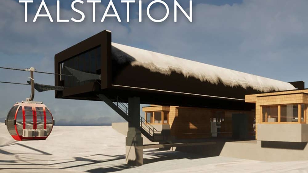  Visualisierung der neuen Talstation Streubödenbahn Fieberbrunn 