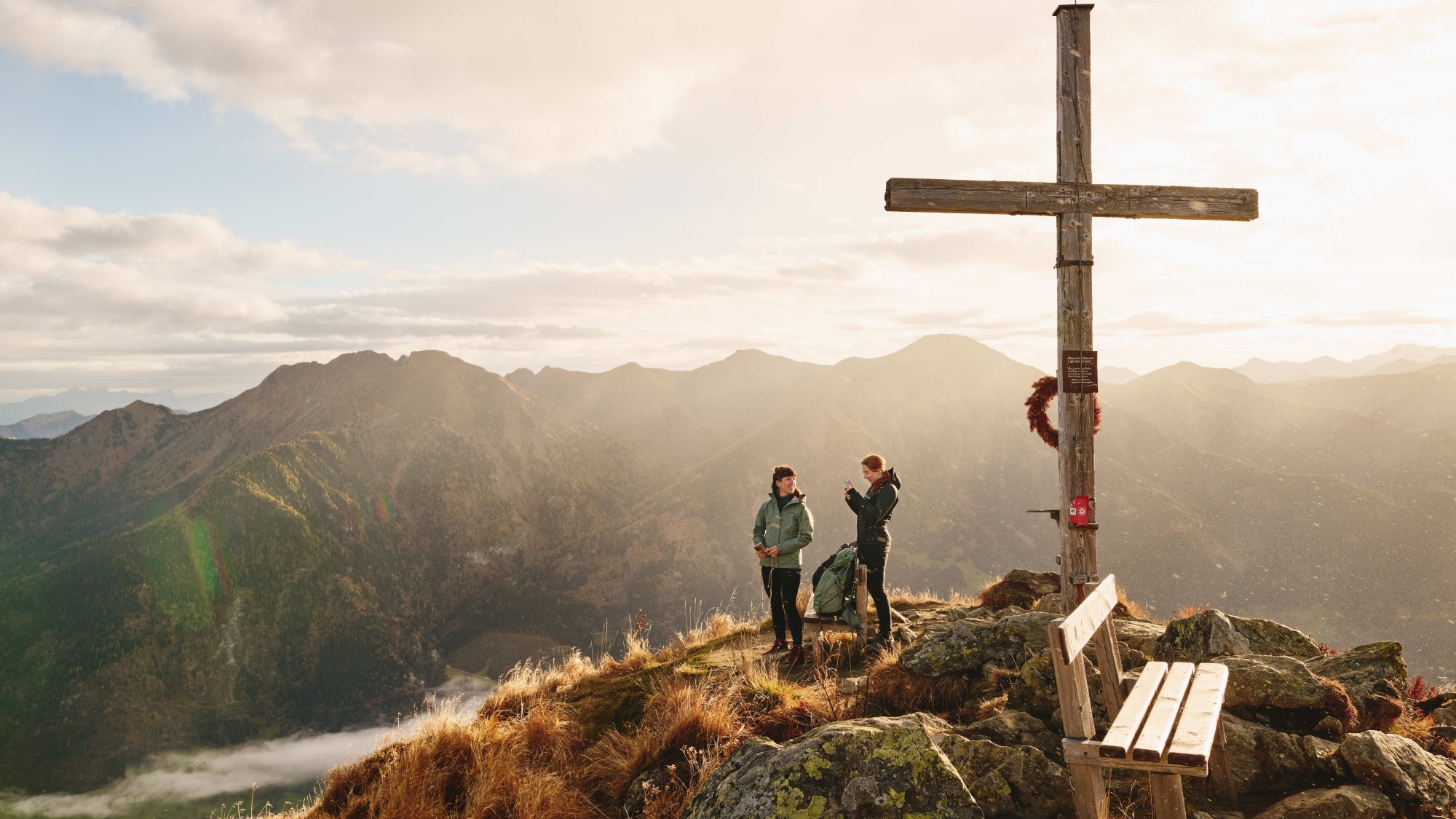 Wandern auf der Schlossalm