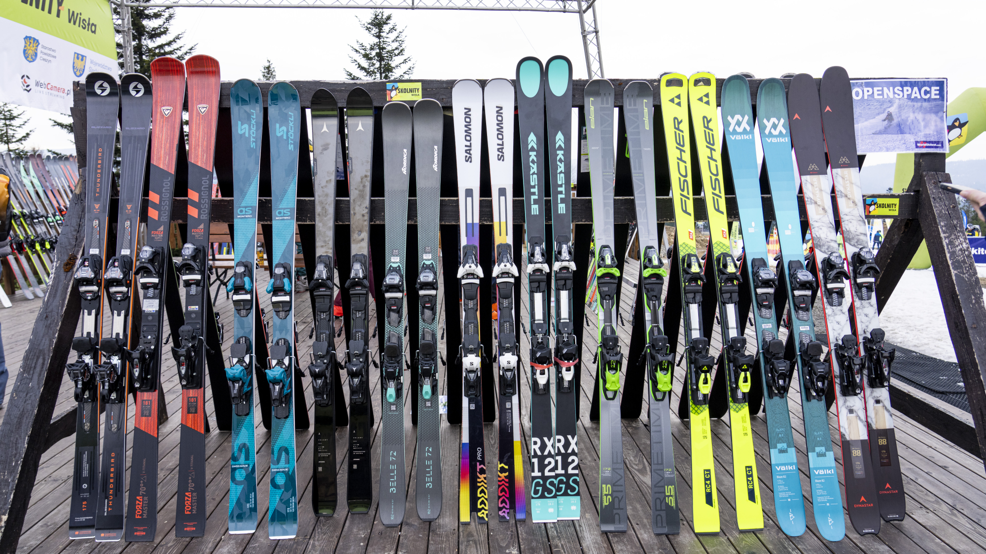 Die Open Space Kategorie 2023/24 beim World Ski Test