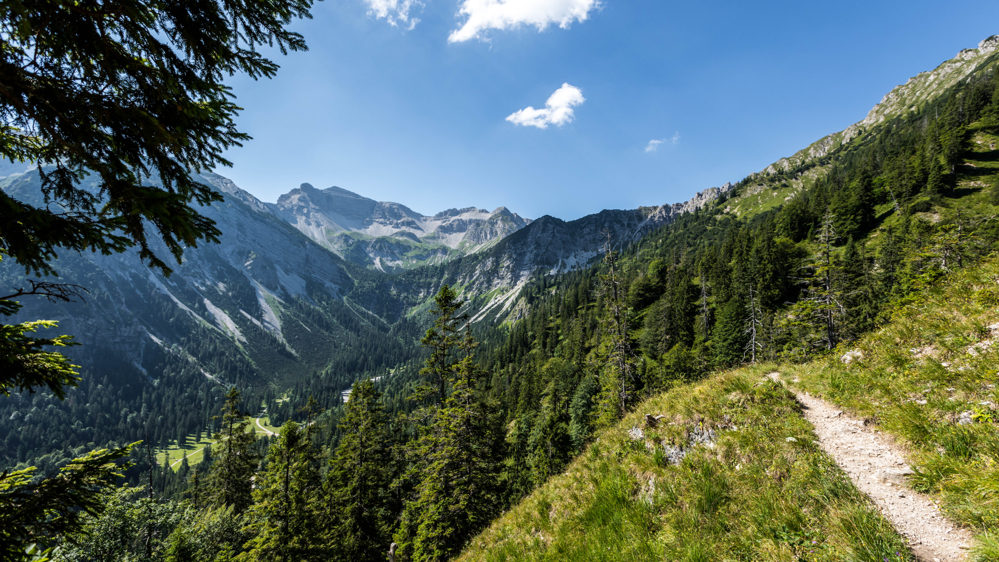 Etappe auf dem Spitzenwanderweg