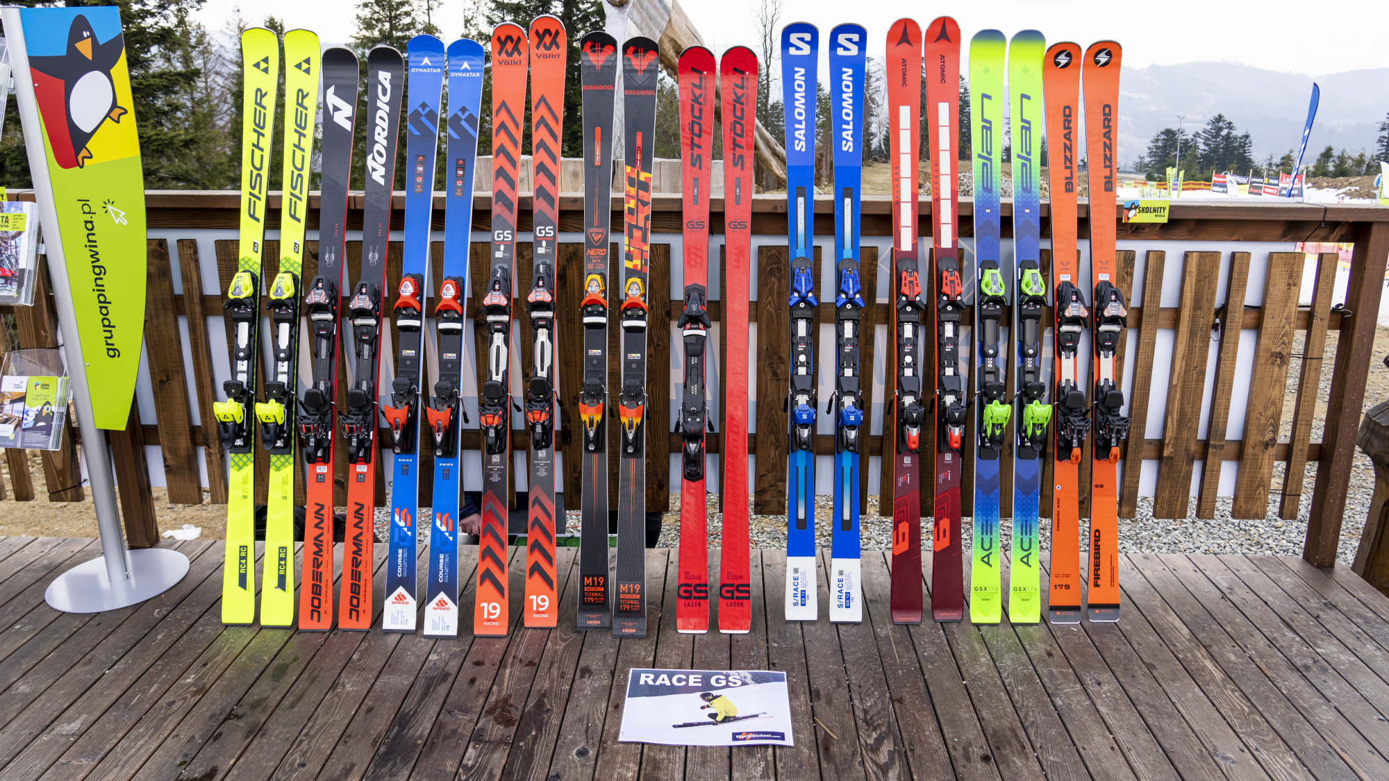Die Race GS-Modelle beim Skitest 2023/2024