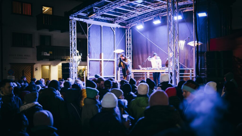 Festivalstimmung beim St. Anton Skiopening