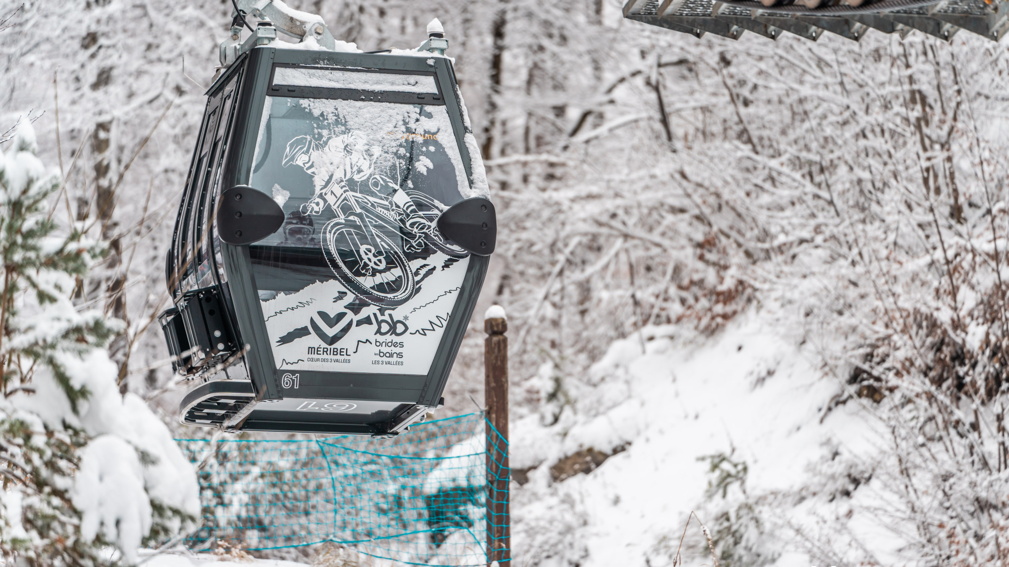 Gondelbahn in Les 3 Vallées