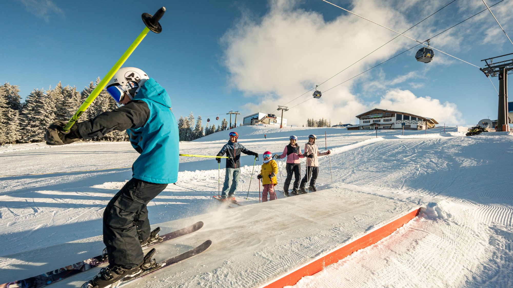 Die Funslope sorgt für Action auf der Skischaukel Radstadt-Altenmarkt