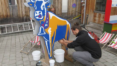 Probemelken in der Erlebnissennerei Zillertal