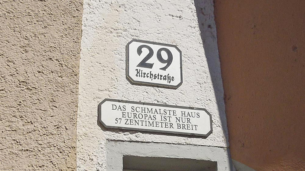 Das schmalste Haus Europas in Bregenz