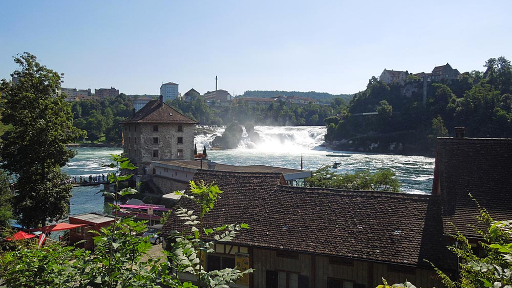 Blick auf den Rheinfall