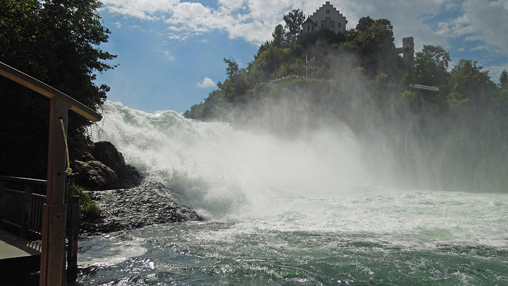 Blick auf den Rheinfall