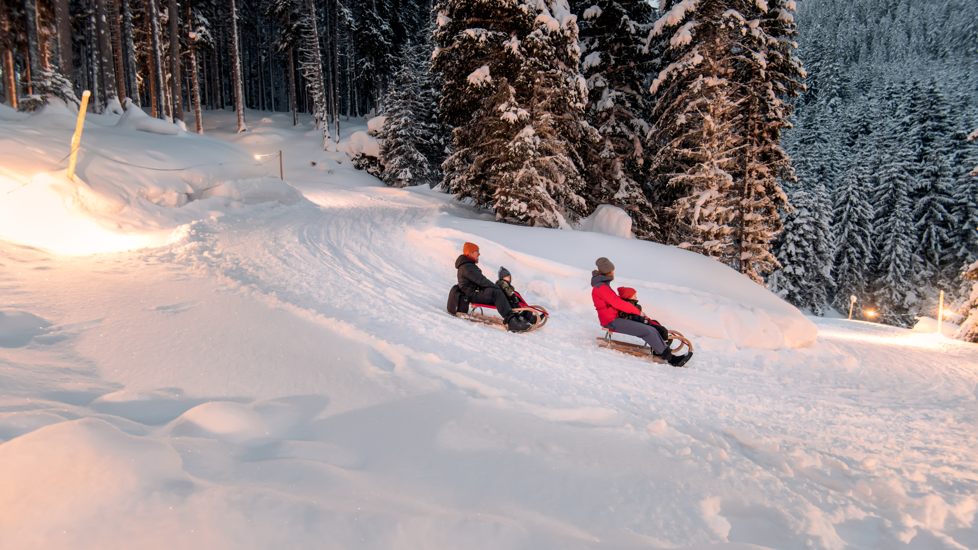 Rodeln in Gastein: Naturrodelbahn Aeroplan 