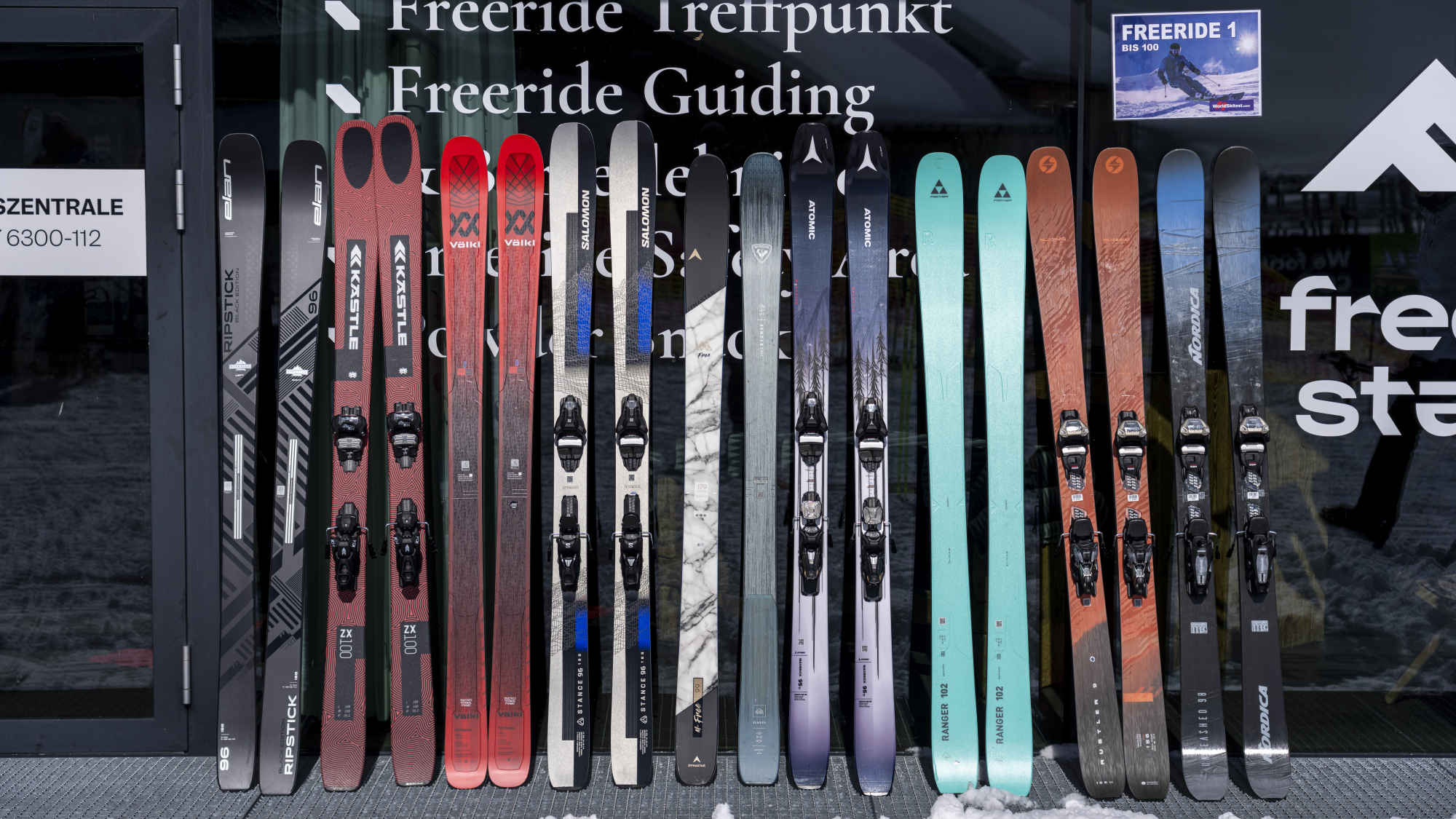 Die Freeride-Ski bis 100mm Mittelbreite beim World Ski Test 2023/2024