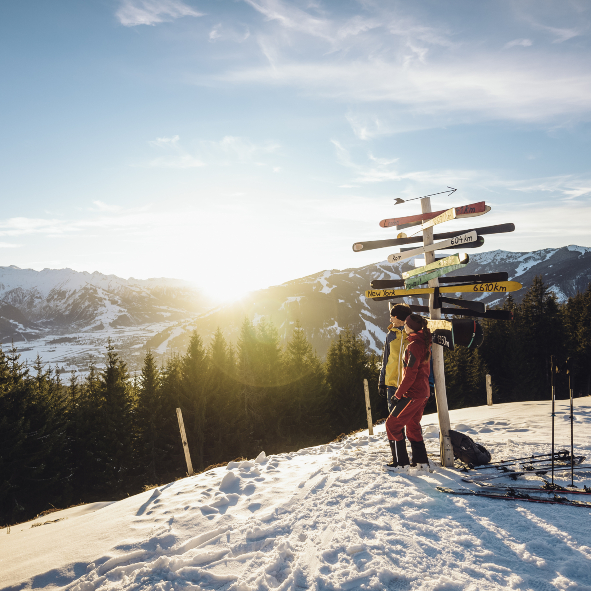 Sonnenuntergang am Ronachkopf