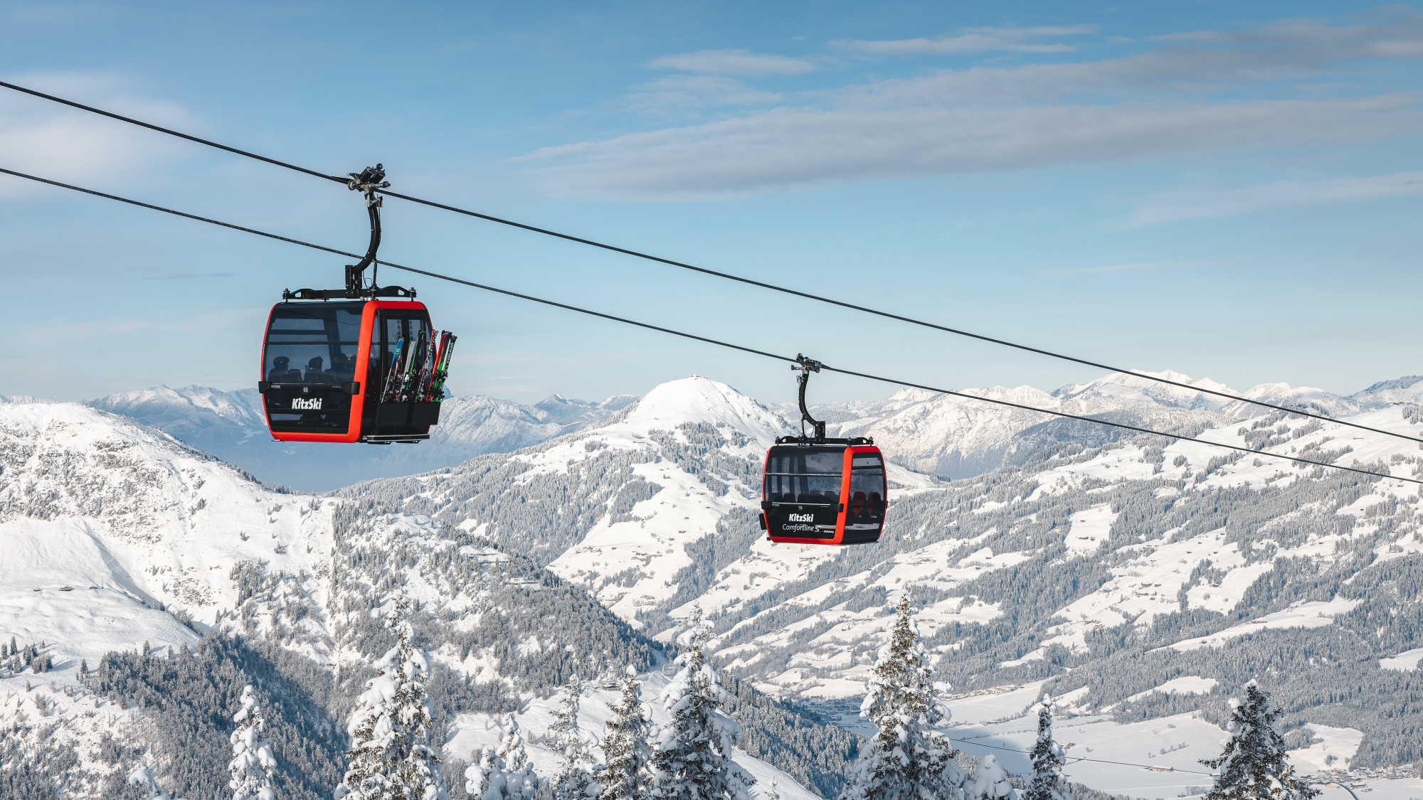 Gondelbahn im Brixental