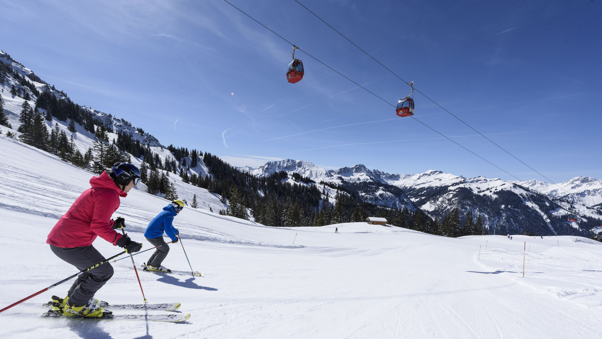 Skifahren im Tannheimer Tal