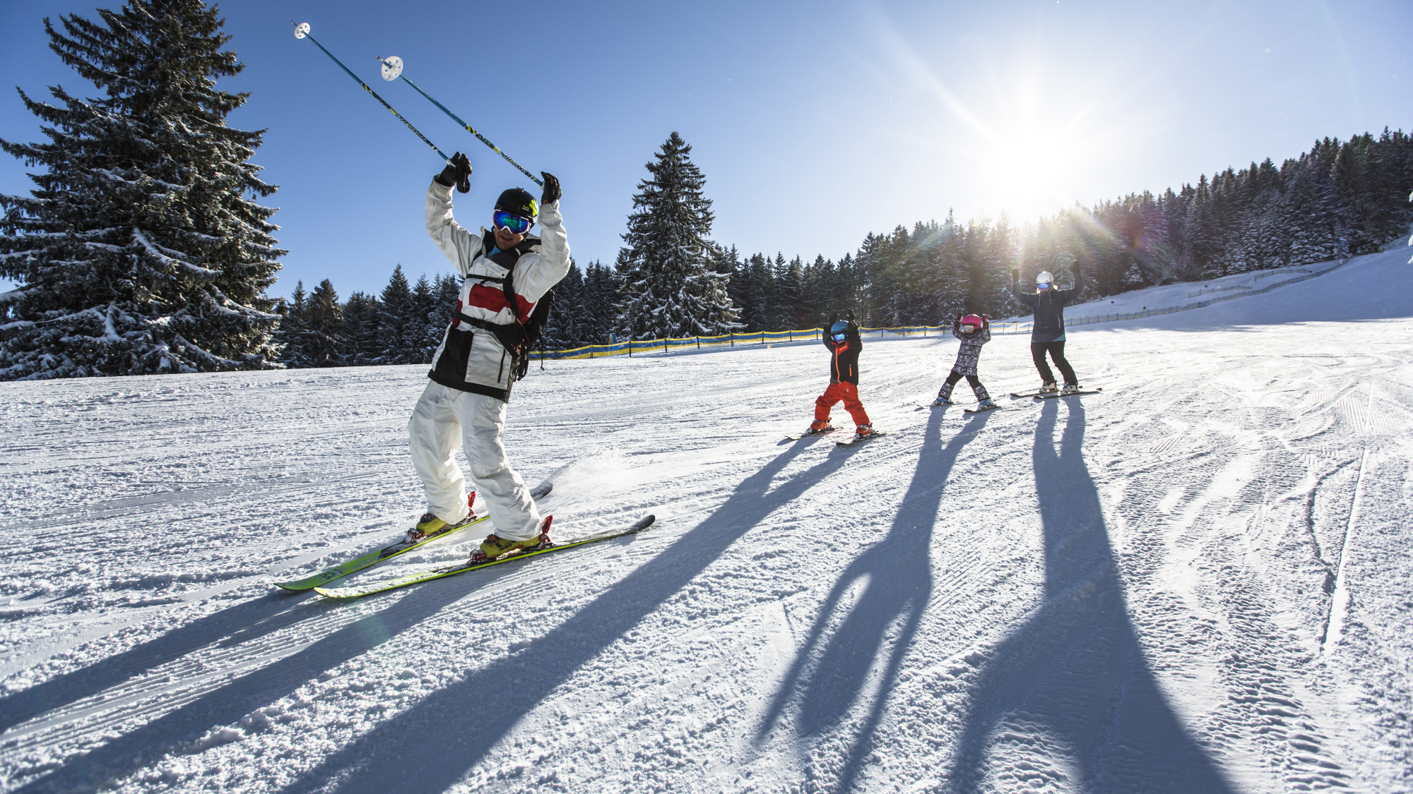 Skikurs im Tannheimer Tal