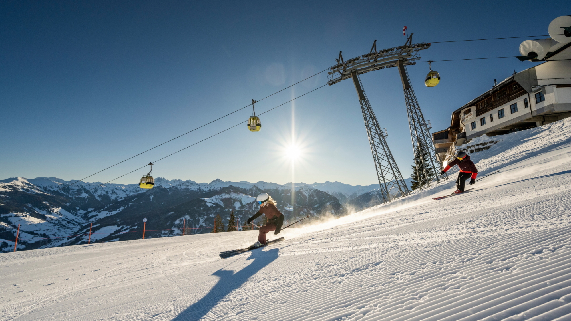 Skifahren im Großarltal