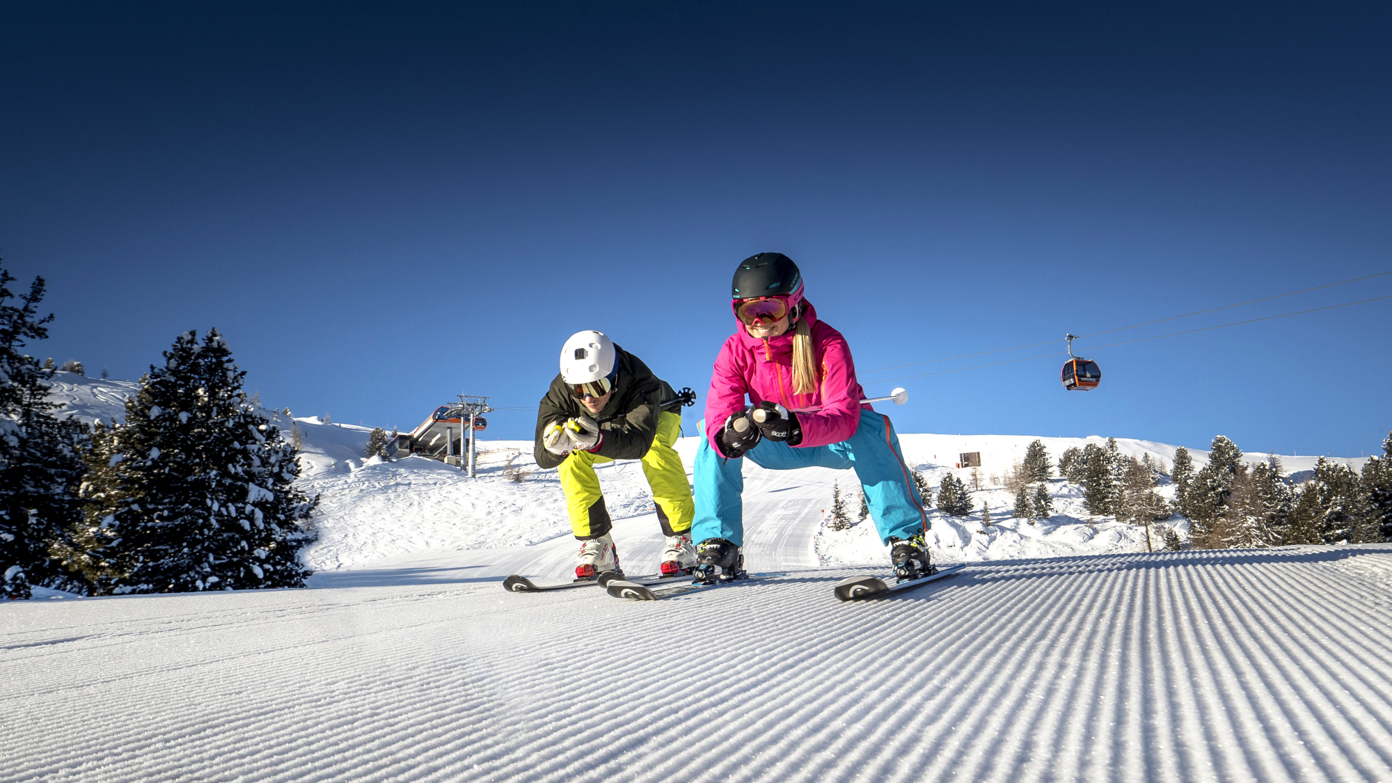 Breite Hänge, beste Aussichten. Skifahren in der Erlebnisregion Murau
