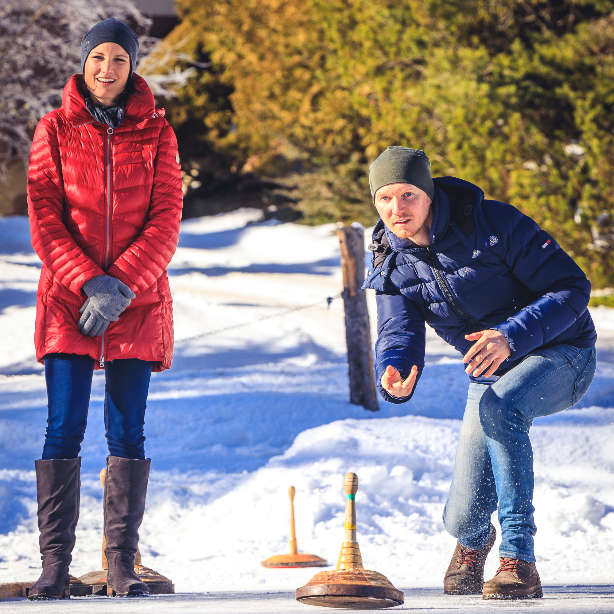 Eisstockschießen hat Tradition in Murau