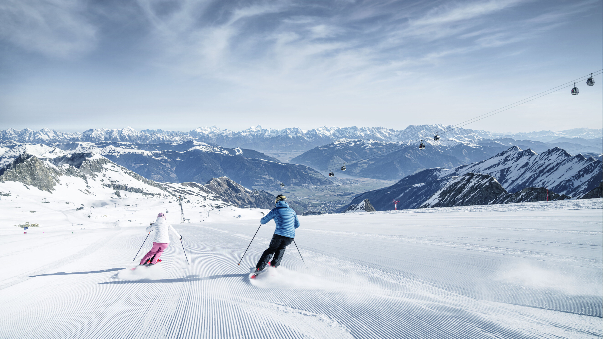 Gletscherskifahren am Kitzsteinhorn
