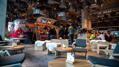 Markthalle St. Gallenkirch bei der Talstation Valisera Bahn