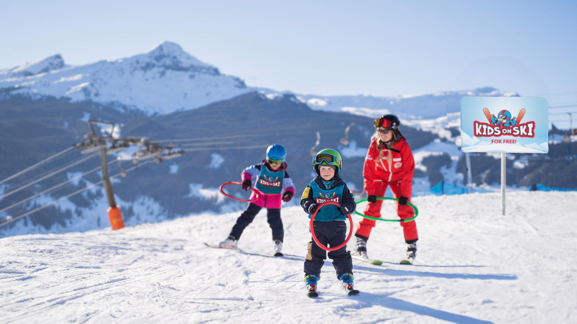 Neue Initiative „KIDS ON SKI - for free“ bringt Kinder auf die Skipiste 