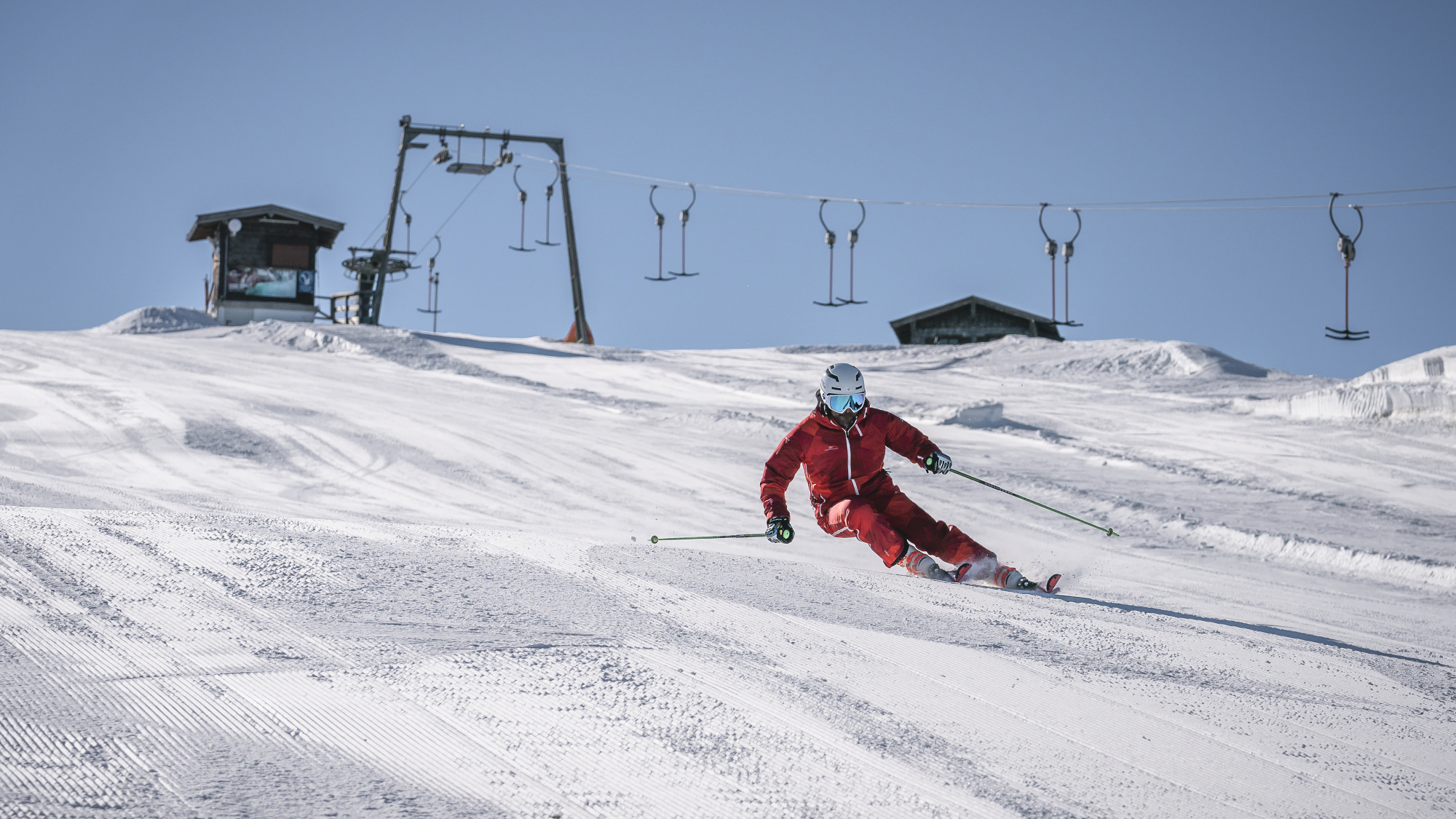 Skifahren am Rossfeld