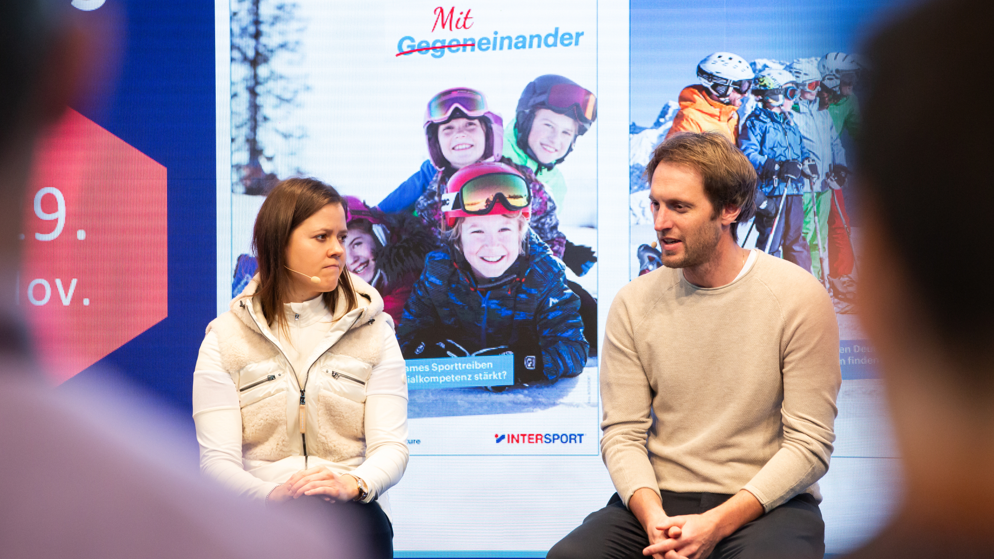 Viktoria Rebensburg und Fritz Dopfer