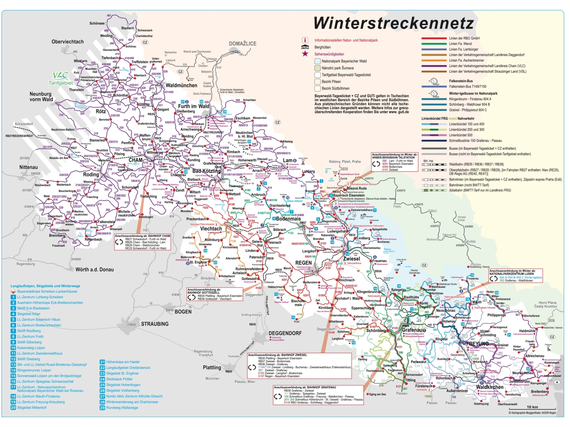 Winterstreckennetz