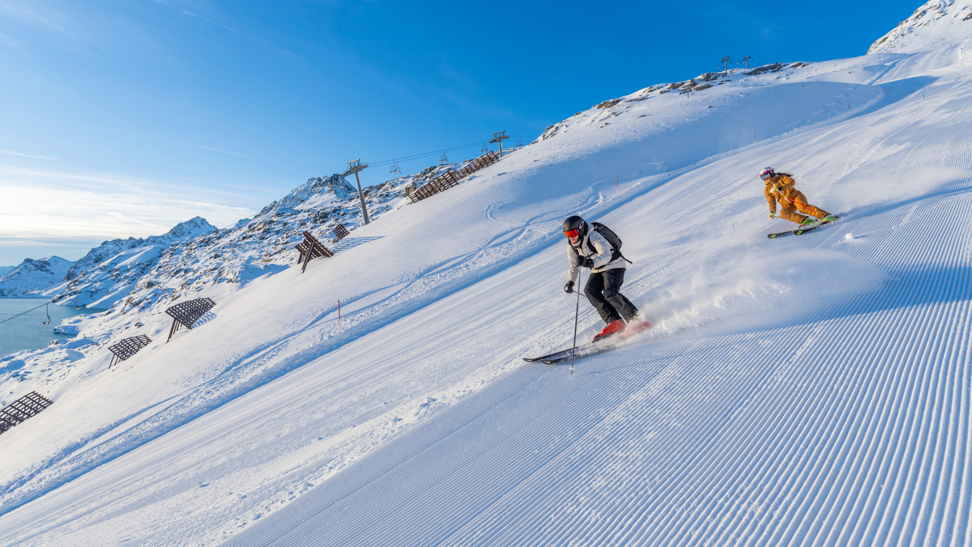 Am Mölltaler Gletscher geht es auf über 3200 Meter hinauf