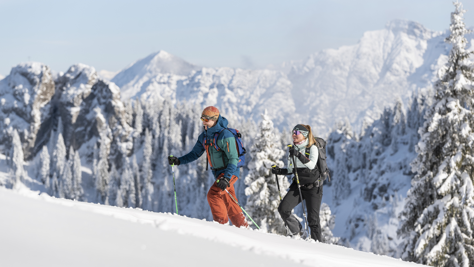 Skitour am Laber in den Ammergauer Alpen