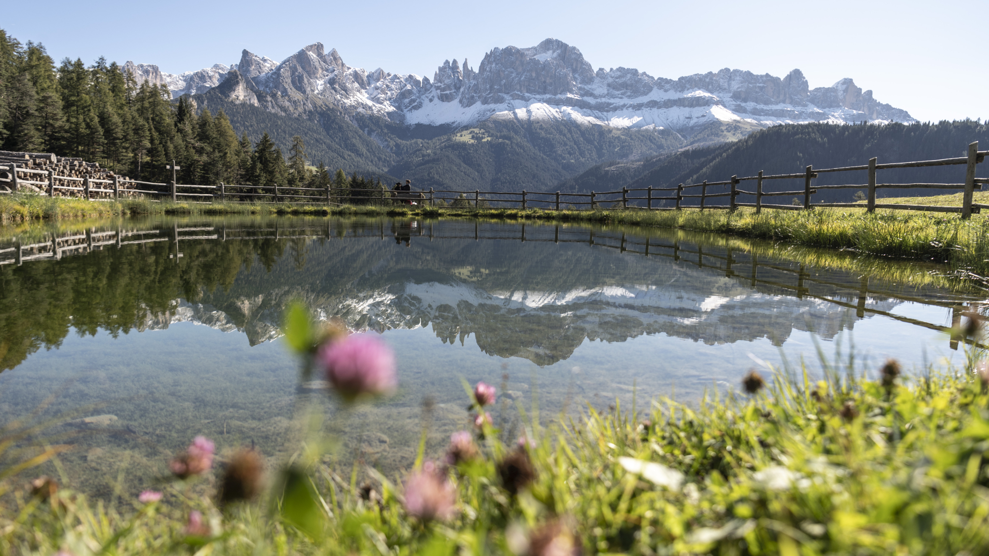 In der Dolomitenregion Seiser Alm