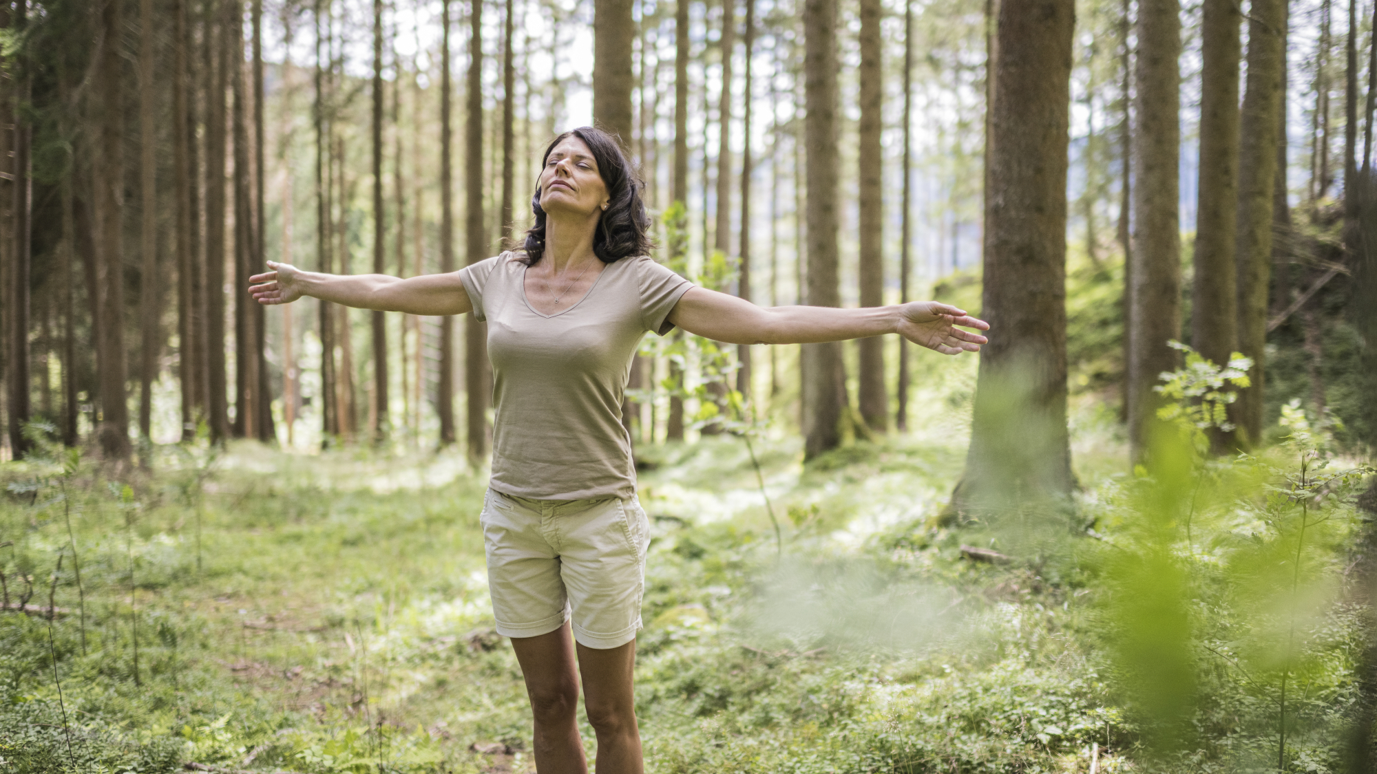 Durchatmen in der Natur