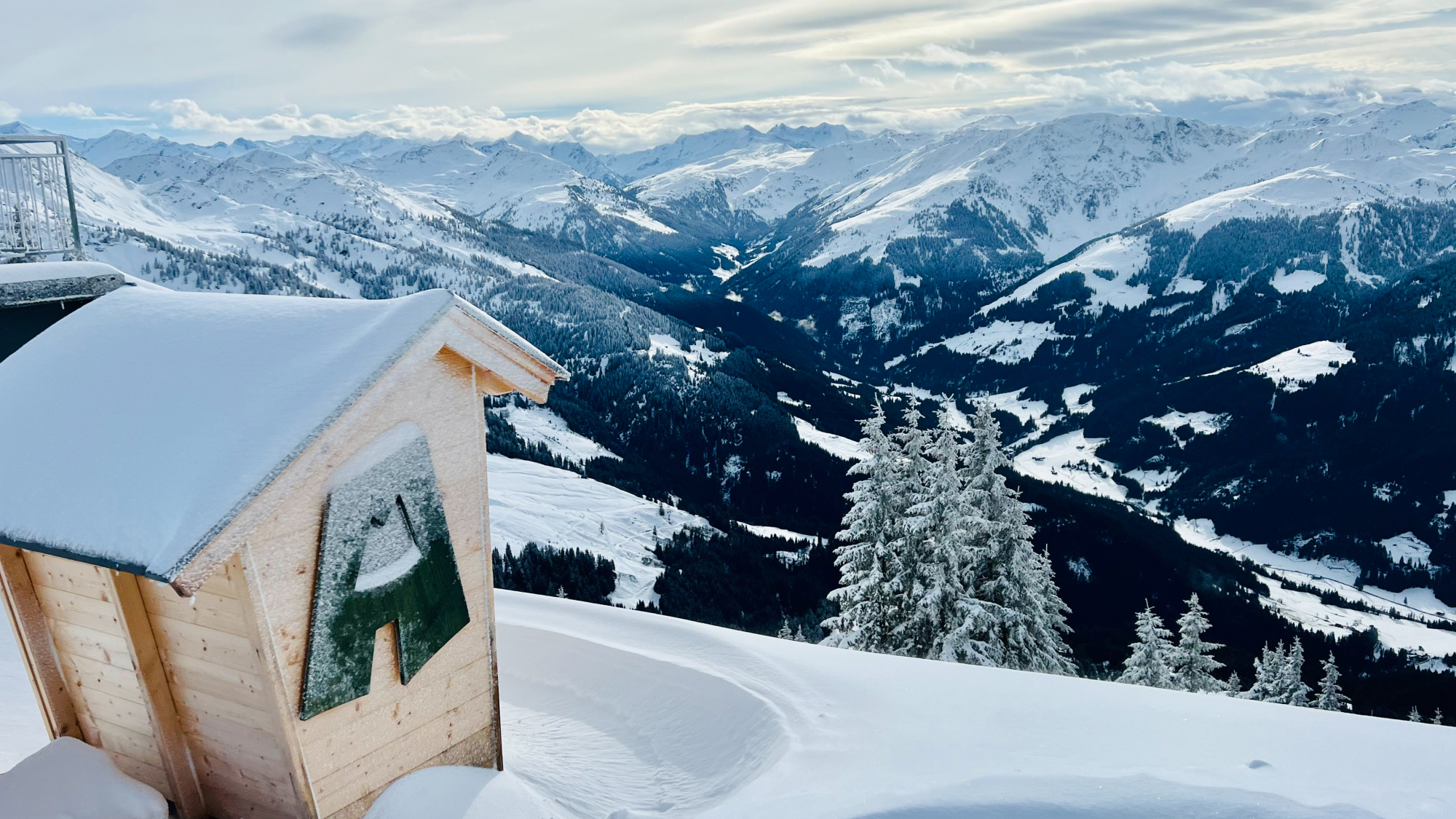 Wunderschöner Blick ins Brixental