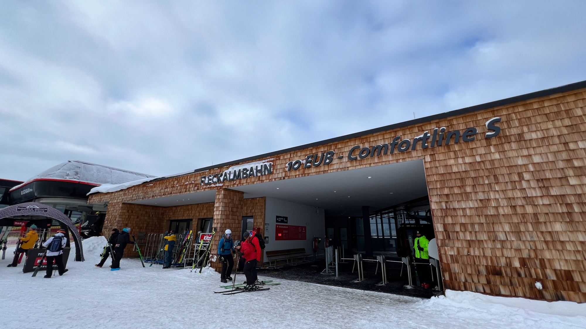 Bergstation der Fleckalmbahn