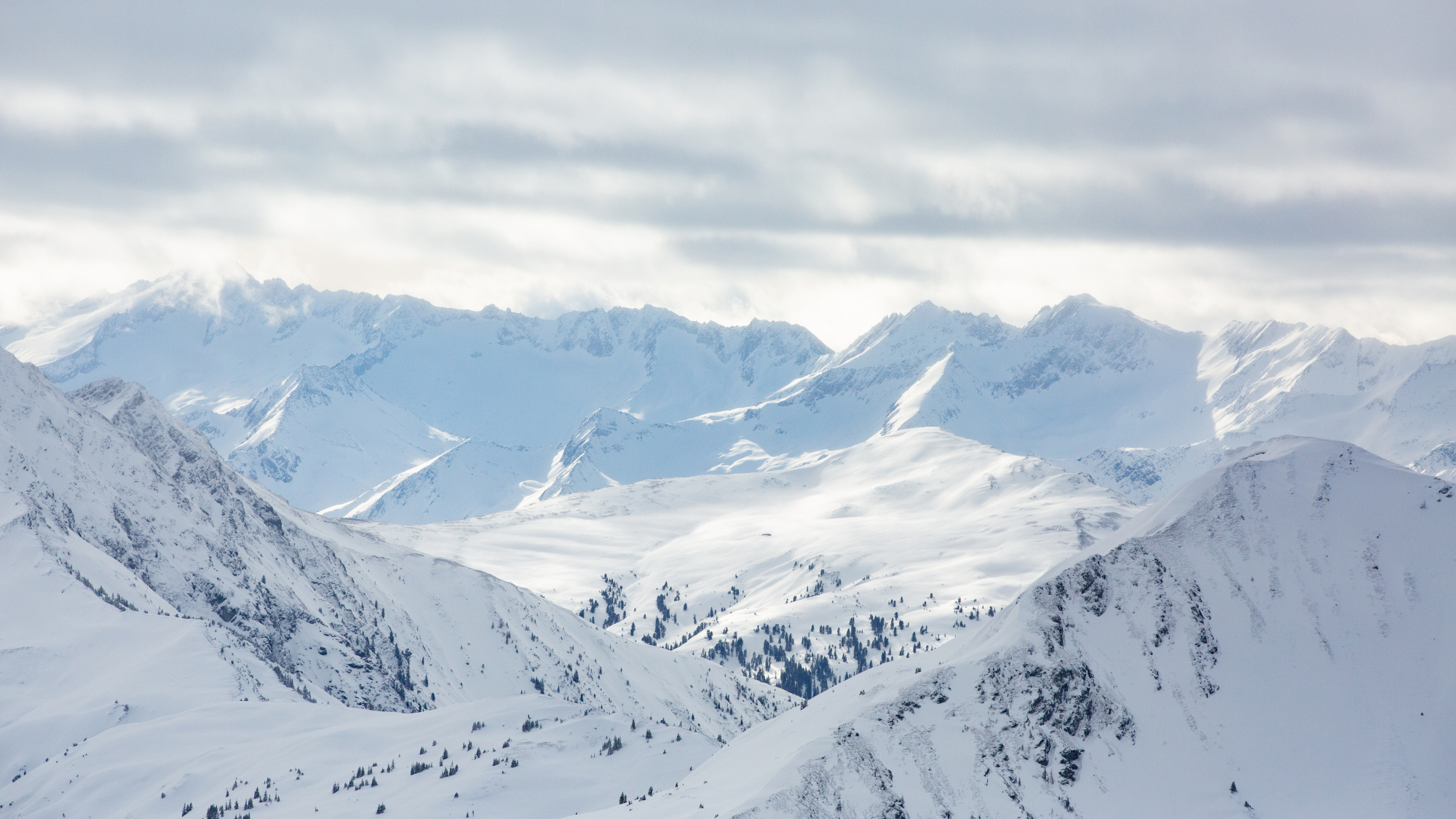 Panorama im Skigebiet Kitzbühel-Kirchberg