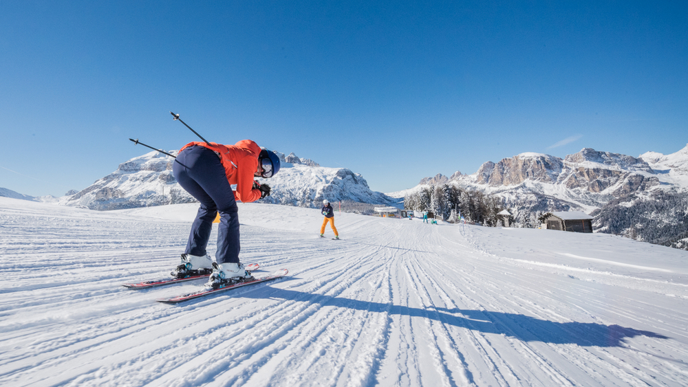 Weitläufige Pisten für jedes Level und ausgezeichnete Sichtverhältnisse – dank des guten Wetters ist jeder Tag ein Traum in Südtirol.