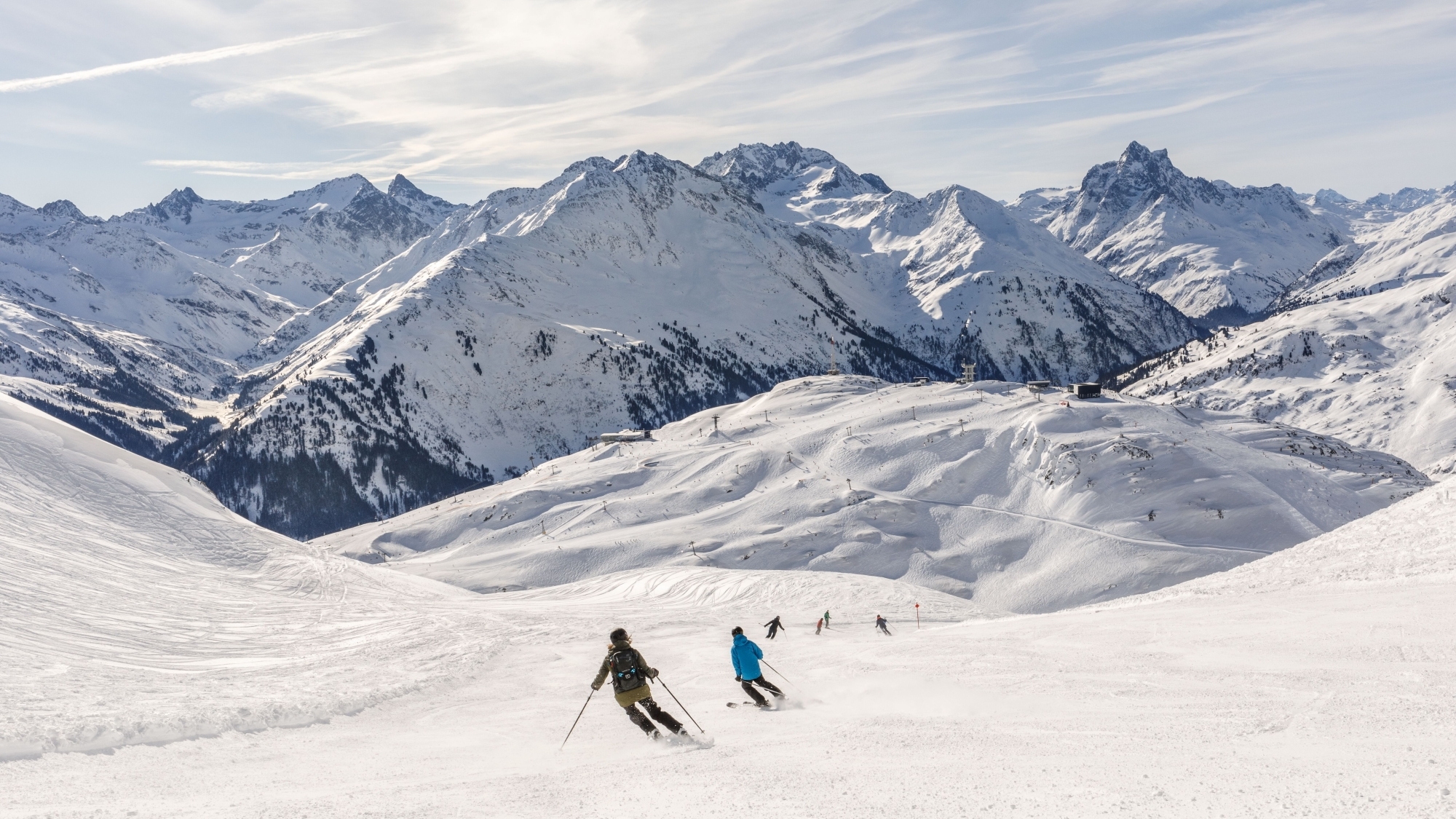 Sonnenski in St. Anton am Arlberg