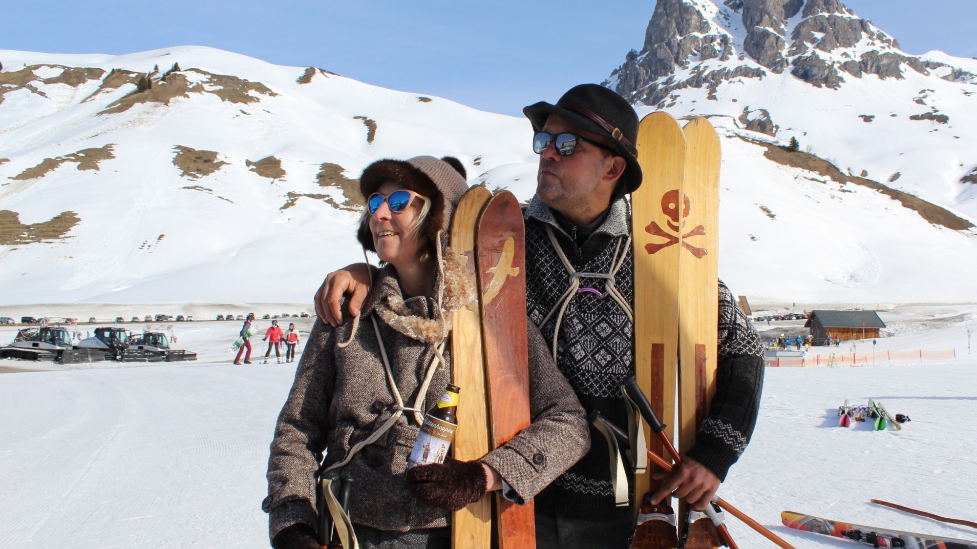 Nostalgie Fotobox in Warth-Schröcken