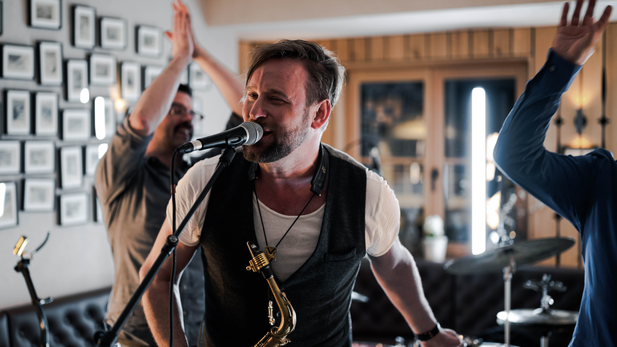 Das Mando Trio beim Tanzcafé Arlberg