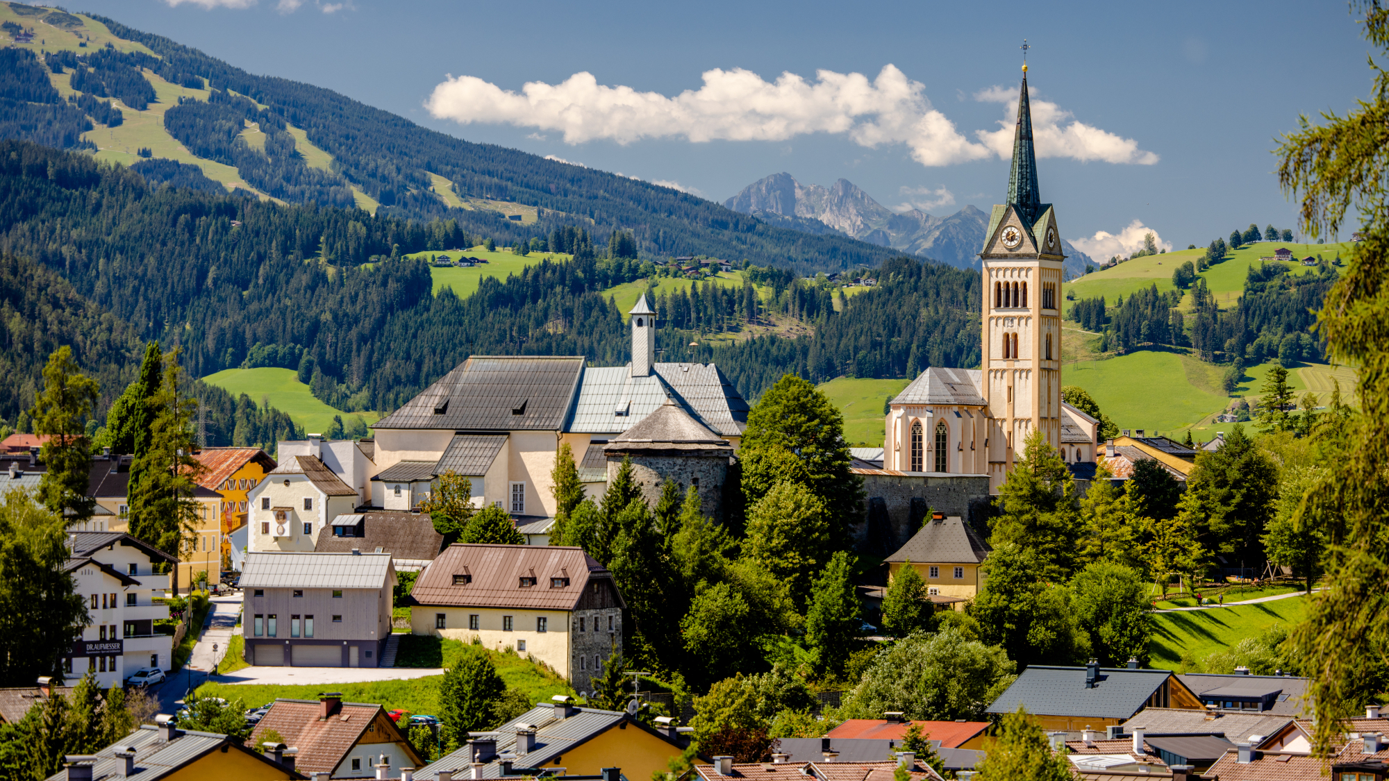 Stadtansicht von Radstadt